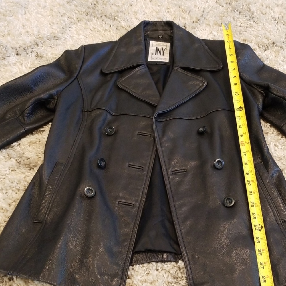 Heavy leather jacket